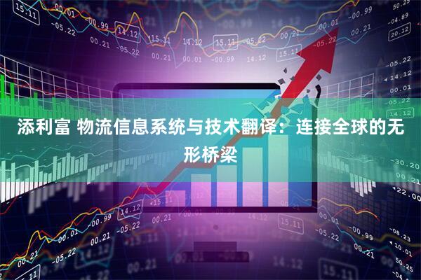 添利富 物流信息系统与技术翻译：连接全球的无形桥梁